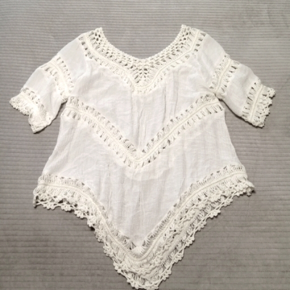 Dreamers Other - NWOT Dreamers Crochet Swimsuit Cover Up or Top XL